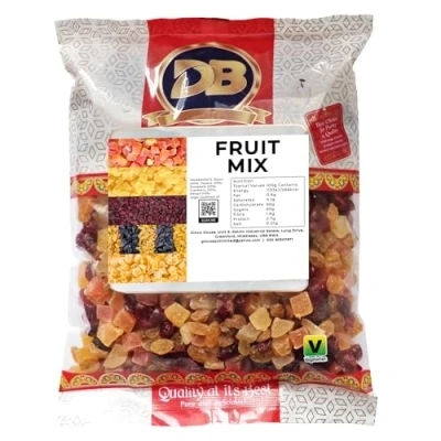 Image of Ginco Premium Mixed Dried Fruits 1kg, Including Papaya, Pineapple, Raisins, Cranberry, Mango Suitable for Vegetarian Diets