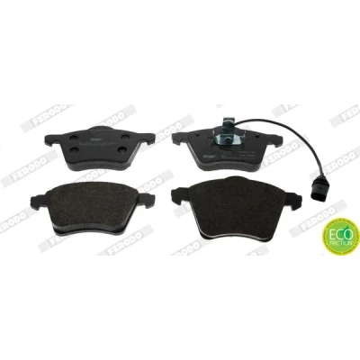 Image of 7M3698151B Brake pad set FERODO PREMIER ECO FRICTION FDB1654 incl. wear warning contact with piston clip without accessories VOLKSWAGEN: Sharan I