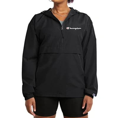 Image of Champion Women&#039;s Packable Jacket, Black, XS