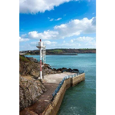 Image of Plymouth Devon DIY 5D Diamond Painting by Number Unique Kits Home Wall Decor Crystal Rhinestone Cross Stitch 30x40cm
