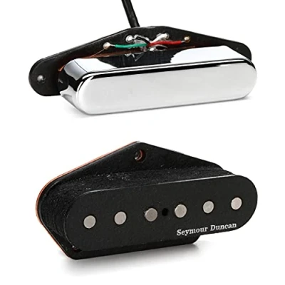 Image of Seymour Duncan Microphone STK TS Vintage Stack Telephone, Kit, Black