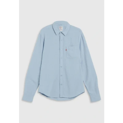 Image of Levi&#039;s Sunset Pocket Standard Shirt, Men&#039;s, Size: Large, Blue