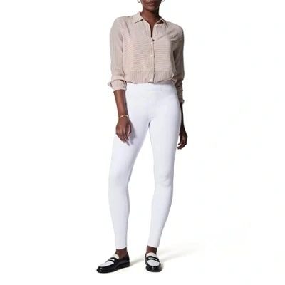 Image of Spanx Women&#039;s Jean ish Ankle Leggings, White, XL