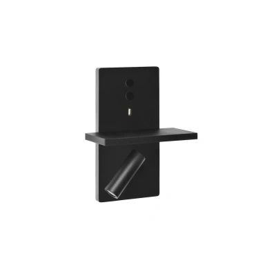 Image of Elamp LED Reading USB Light Black 175lm 2700K