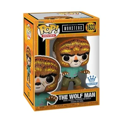Image of Funko Pop! Movies Universal Monsters The Wolf Man Vinyl Figure, 4.05 inches, Exclusive