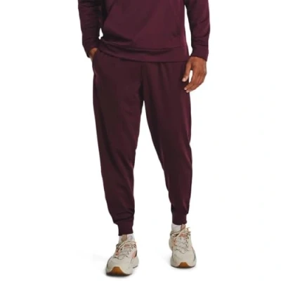 Image of Under Armour Mens Fleece Joggers Maroon L