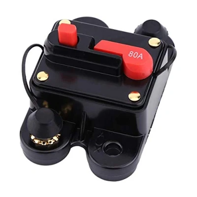 Image of Circuit Breaker Car Audio DC12 24V for Marine Boat Bike Stereo Reset Fuse 80 300A(80A)