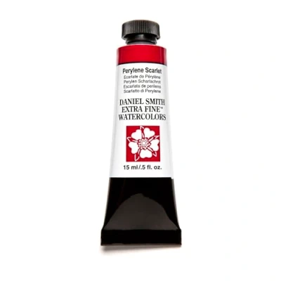 Image of Perylene Scarlet Series 3, 15ml Tube Daniel Smith Extra Fine Watercolour
