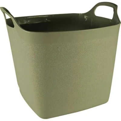 Image of Town &amp; Country 25L Square Flexi Tub Sage Green