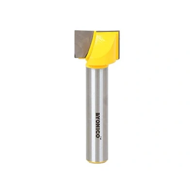 Image of Yonico 14973 Bottom Cleaning Router Bit, Cutting Diameter: 1&quot;, Height: 5/8&quot; 1/2&quot; Shank