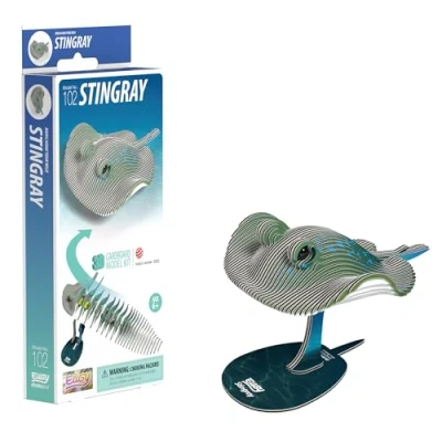 Image of EUGY D5057 Stingray 3D Model Craft Kit