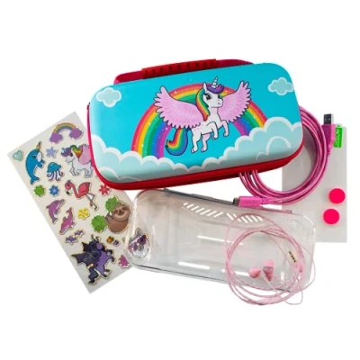 Image of iMP Over the Rainbow Unicorn 7 in 1 Protector Kit (Nintendo Switch)