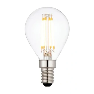 Image of Endon 93019 4w Filament LED Golf Ball, E14, dimmable, 2700K, 380lm, Clear