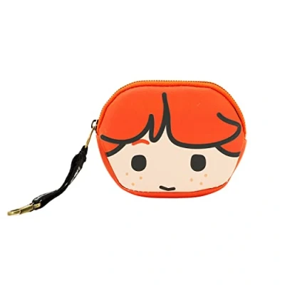 Image of Harry Potter Ron Chibi Pill Coin Purse, Red, 12 x 8.5 cm