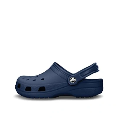 Image of Crocs Unisex&#039;s Classic Clogs, Navy, 46/47