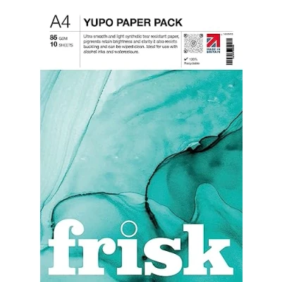 Image of Frisk Yupo Paper Pack A4, White