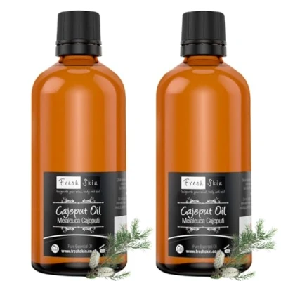 Image of Freshskin Beauty LTD Cajeput Essential Oil 200ml (2 x 100ml) 100% Pure &amp; Natural Oils
