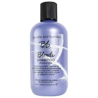Image of Bumble and Illuminated Blonde Purple Shampoo 250ml
