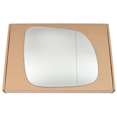 Image of Less4spares Wing Mirror Glass Right Compatible with Audi Q5 2008 2016 STICK ON Driver Off Side Blind Spot