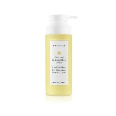 Image of Naturium Bio Lipid Restoring Moisturising Body Lotion with Shea Butter, Fragrance Free 14 FL OZ /414 ML
