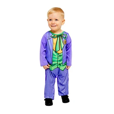 Image of amscan Child Toddler Boys Joker Fancy Dress Comic Costume (2 3 Years)