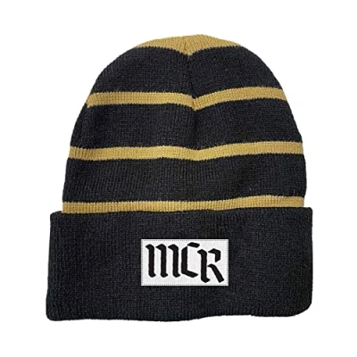 Image of My Chemical Romance Beanie Hat Shadows Band Logo Official Black One Size