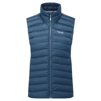 Image of Rab Women&#039;s Cirrus Vest Lightweight Insulated Gilet for Trekking, Climbing, &amp; Everyday Use Tempest Blue X Large
