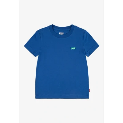 Image of Levi&#039;s Batwing Chest HIT Unisex Basic Tshirt for kids, Size: 8y, True blue