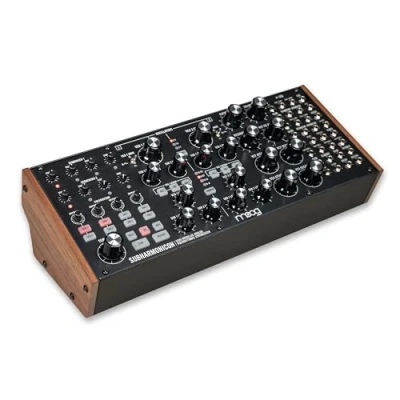 Image of MOOG Subharmonicon Semi Modular Analog Polyrhythmic Synthesizer with Dual Sequencer, MIDI, and Patch Bay