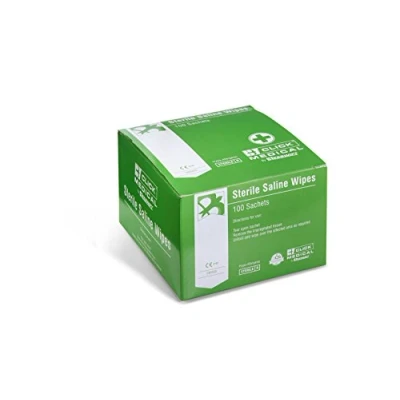 Image of Click Medical Sterile Saline Wipes