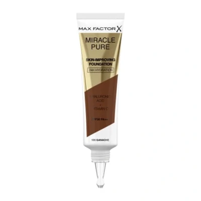 Image of Max Factor Miracle Pure Foundation, Ganache 105