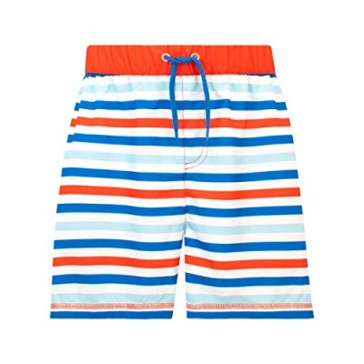 Image of Harry Bear Boys Stripe Swim Shorts Multicoloured Age 11 to 12 Years