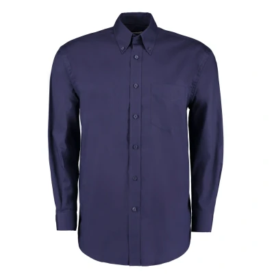 Image of Kustom Kit Men&#039;s Long Sleeve Shirt Multicolour S