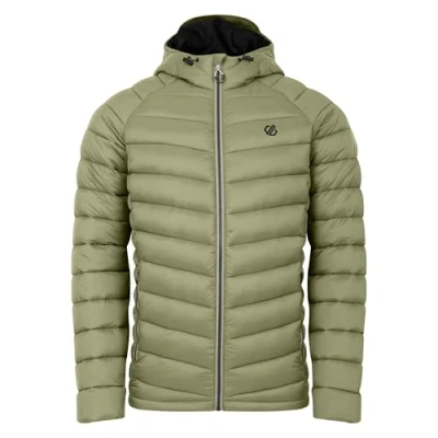 Image of Dare 2b Men&#039;s Lightweight Mountain Series Baffled Jacket Olivine Green, Size: L