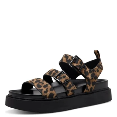 Image of Tamaris Women&#039;s 1 28401 44 Sandal, Leopard, 8 UK