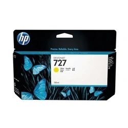 Image of HP 727 130ml Yellow Ink Cartridge B3P21A
