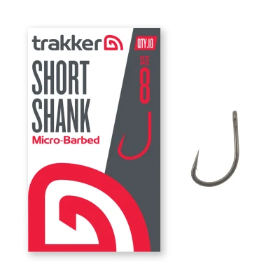 Image of Trakker Short Shank hooks Barbless Size 8 (10 pieces) Carp