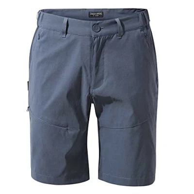 Image of Craghoppers Mens Kiwi Pro Shorts Leisure Trousers, Ocean Blue, 36W EU