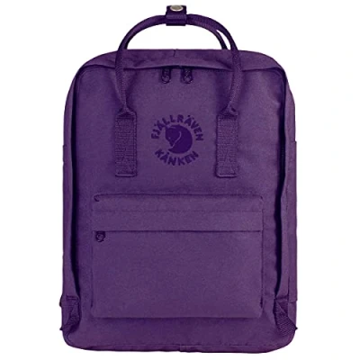Image of Fjallraven Unisex&#039;s Re Kånken Backpack, Deep Violet, 38 x 27 13 cm, 16 l