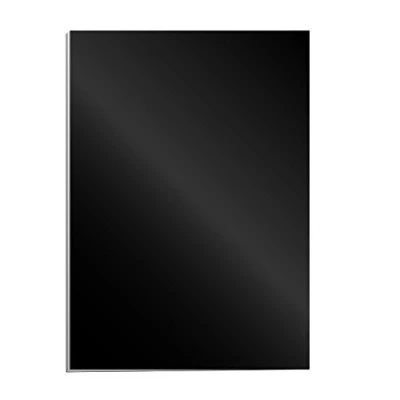 Image of Fellowes A4 100 Percent Recyclable Gloss Binding Covers, Heavyweight, 250 gsm Presentation FSC, Black, Pack of 100, 5378504