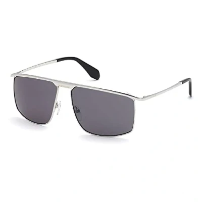Image of adidas Originals Men&#039;s OR0029 Sunglasses, Palladio lucido, Taglia Unica