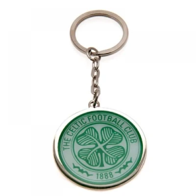 Image of Gift Ideas Official Celtic FC Crest Keyring A Great Present For Football Fans