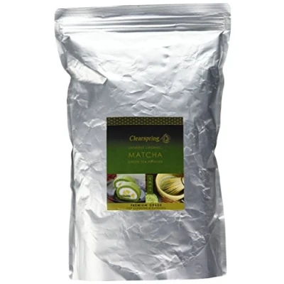 Image of Clearspring Organic Japanese Matcha Green Tea Powder Premium Grade 1kg