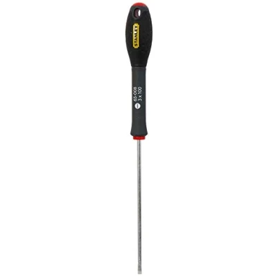 Image of Stanley 0 65 008 Fat Max Screwdriver Parallel 3X100Mm Black/Red