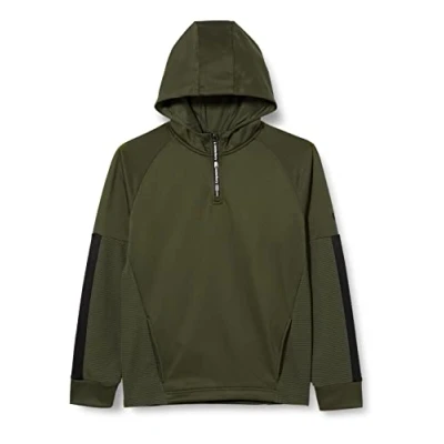 Image of Canterbury Kid&#039;s Overhead Training Hoody, Forest Night, Age 6 (XS)