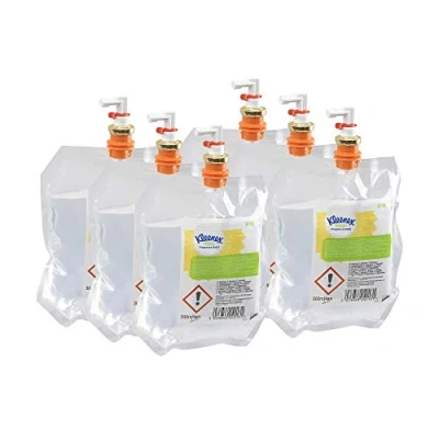 Image of Kleenex Botanics, 6190, Fresh Fragrance, 300ml, clear, Aircare Refill, 6 x 300ml