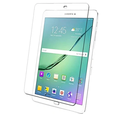 Image of TECHGEAR Screen Protector for Samsung Galaxy Tab S2 9.7 Inch (SM T810 / SM T815) Ultra Clear Lcd Guard Cover With Cleaning Cloth &amp; Application Card