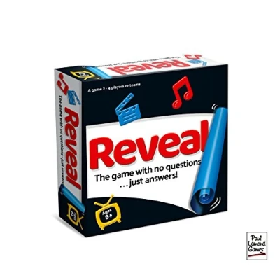 Image of Paul Lamond 6075 Reveal Board Game, Black