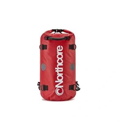 Image of Northcore Surfing and Watersports Accessories Dry Bag 20L 20 Litre Capacity Backpack Rucksack Red Waterproof