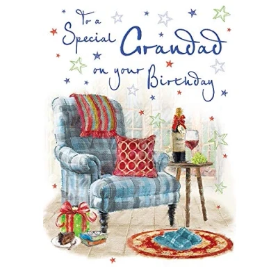 Image of Birthday Card Grandad 9 x 6 inches Regal Publishing